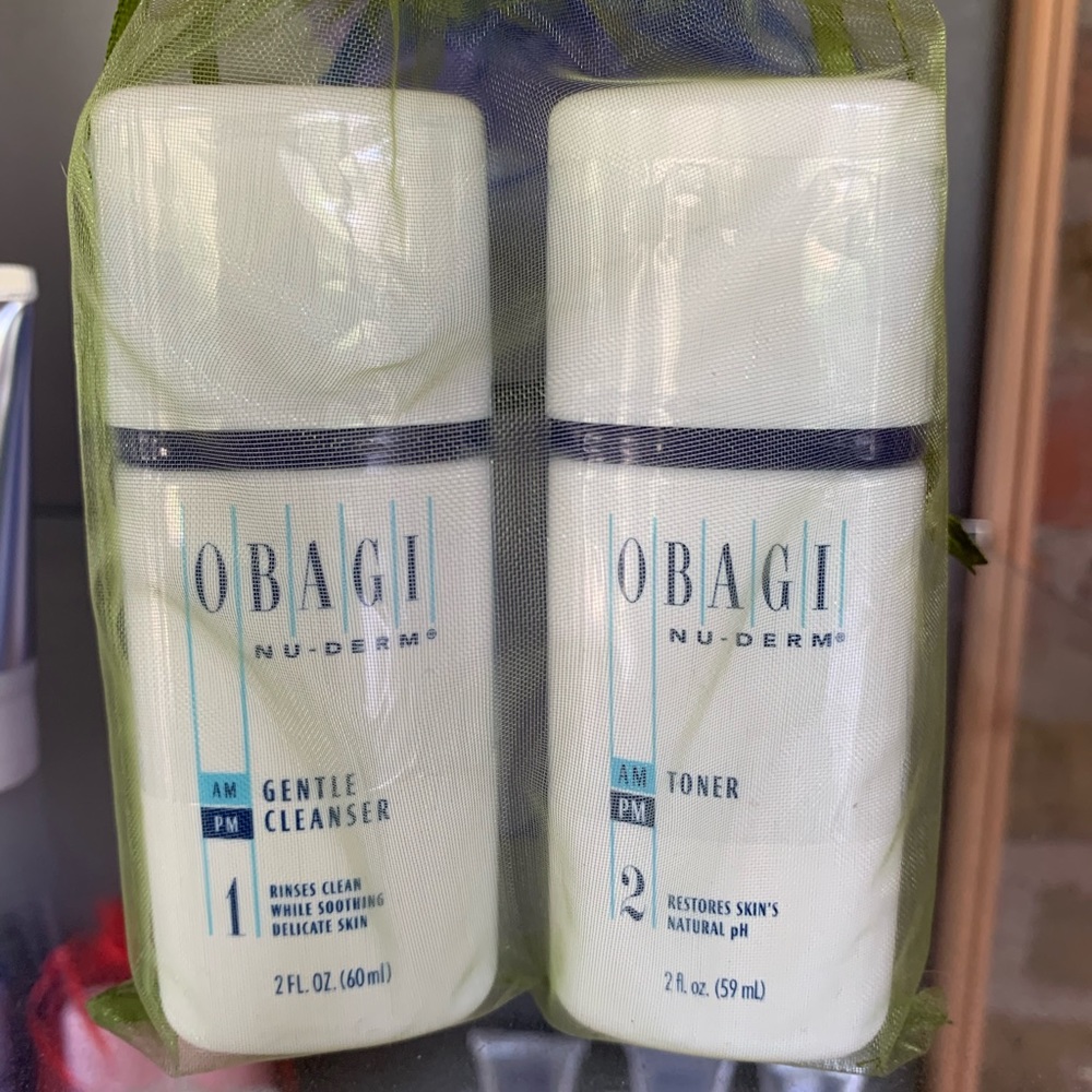 Brand new never opened cleanser and toner